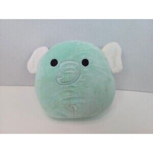 Diego the Elephant Squishmallows Soft Aqua Plush KellyToy 5 Inches